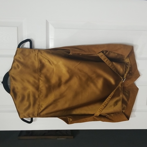 PETER HAHN Rare Genuine Smooth Kidskin Suede Leather Vest - Picture 8 of 10